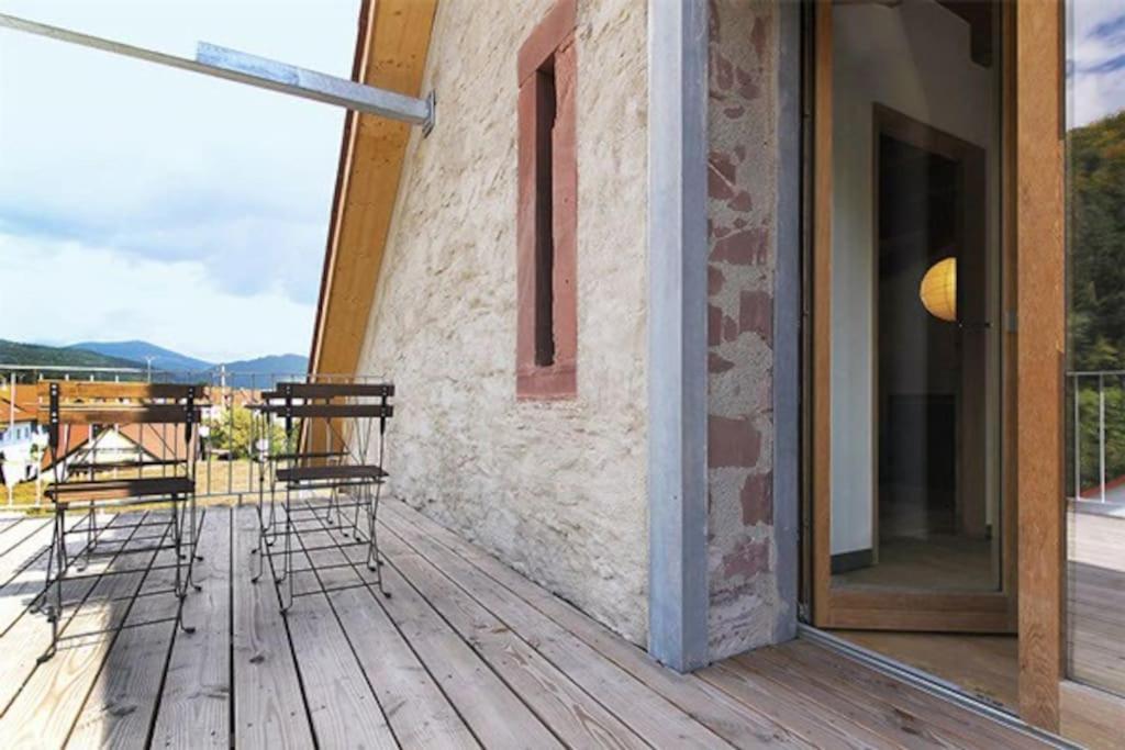 Ferienwohnung Alte Scheune Schopfheim Buitenkant foto